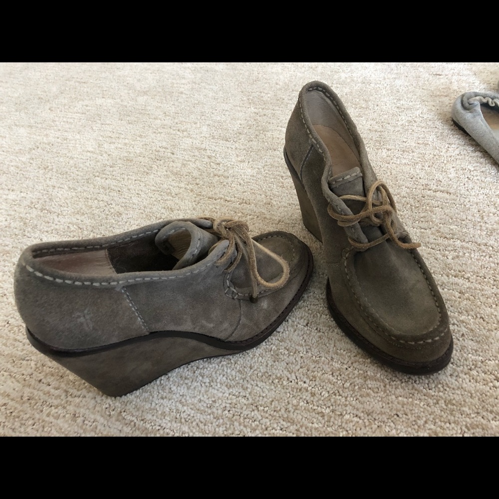 Frye Booties - Caroline Lace Low.